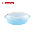 Organic Coating Nonstick Glass Casserole With Lid